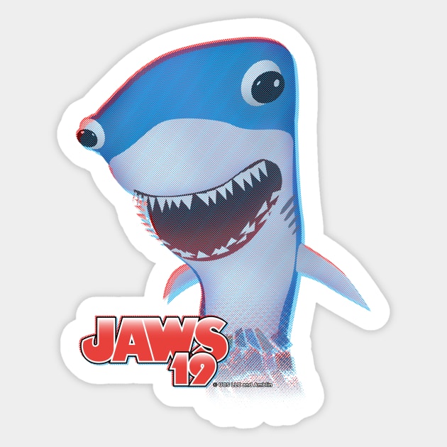 JAWS 19 Sticker by FlamingFox